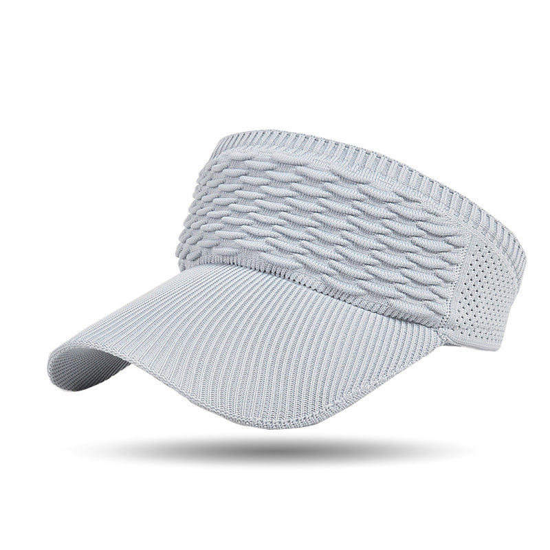 🔥Last Day Sale 49% OFF-Women's Breathable Knit Sun Visor Hat