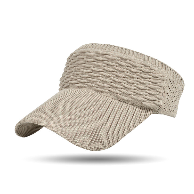 🔥Last Day Sale 49% OFF-Women's Breathable Knit Sun Visor Hat