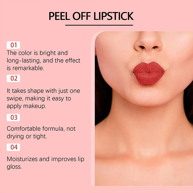 💄💄Last Day Sale 49% OFF-Smudge-Proof Peel-Off Lip Stain🫦