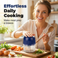 ⚡⚡Hot Sale promotion 49% OFF-Mini Electric Garlic Chopper Press with Container