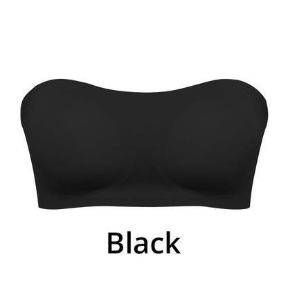 🔥Hot Sale Promotion 49% OFF-Women's Strapless Wireless Bra with Side Closure