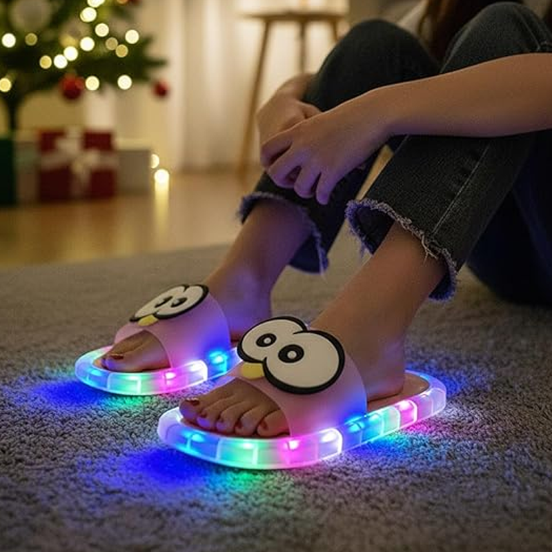 ⏰Enjoy the party!🔥Last Day Sale 60% OFF⏰🩴👀Cute Slippers With Cartoon Motifs That Glow👣🎁