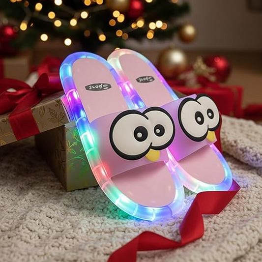 ⏰Enjoy the party!🔥Last Day Sale 60% OFF⏰🩴👀Cute Slippers With Cartoon Motifs That Glow👣Children's Gifts🎁