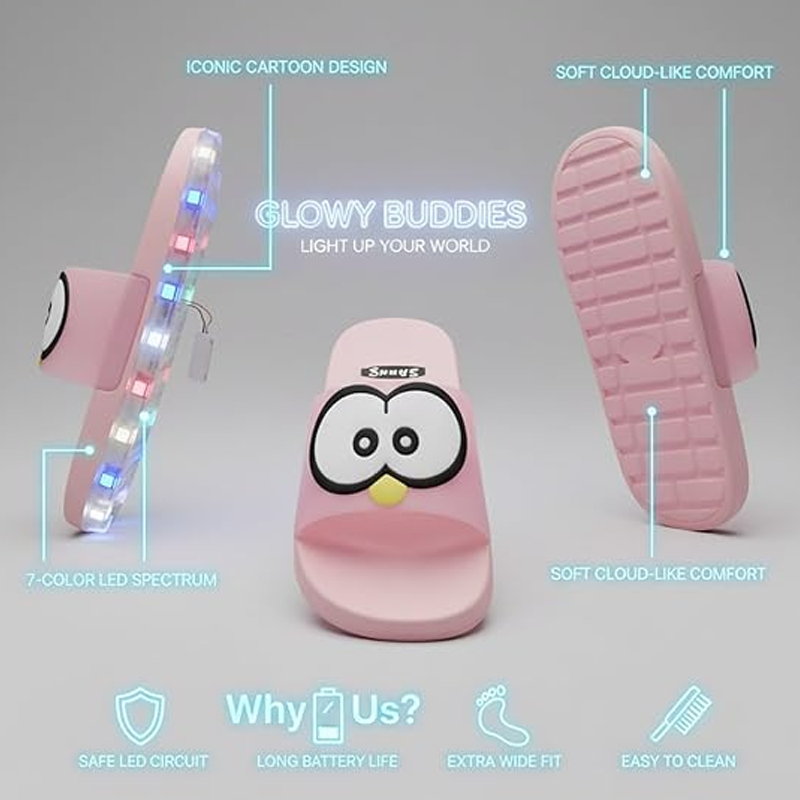 ⏰Enjoy the party!🔥Last Day Sale 60% OFF⏰🩴👀Cute Slippers With Cartoon Motifs That Glow👣🎁