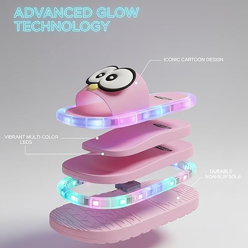 ⏰Enjoy the party!🔥Last Day Sale 60% OFF⏰🩴👀Cute Slippers With Cartoon Motifs That Glow👣🎁
