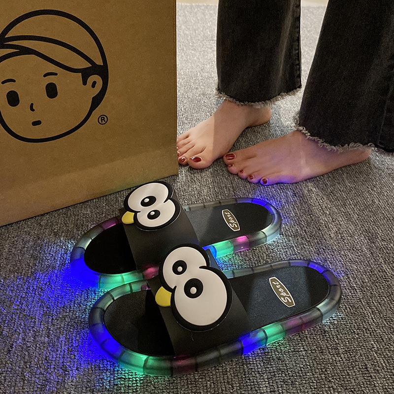 ⏰Enjoy the party!🔥Last Day Sale 60% OFF⏰🩴👀Cute Slippers With Cartoon Motifs That Glow👣🎁