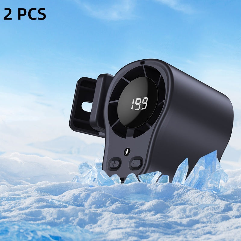 🌀Summer Hot Sale - ONLY ￡19.99!!💨50K+ SOLD!🚙Hands-Free Personal Cooling Fan with LED Display❄️🌬️