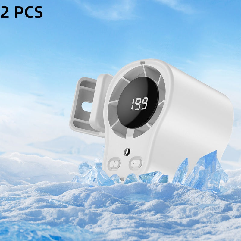 🌀Summer Hot Sale - ONLY ￡19.99!!💨50K+ SOLD!🚙Hands-Free Personal Cooling Fan with LED Display❄️🌬️