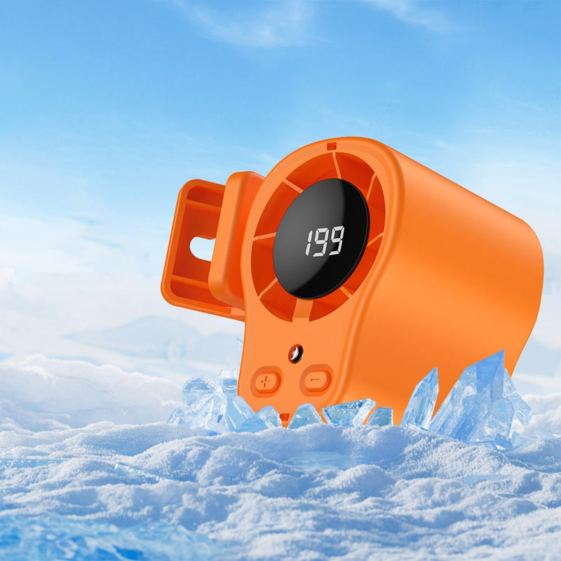🌀Summer Hot Sale - ONLY ￡19.99!!💨50K+ SOLD!🚙Hands-Free Personal Cooling Fan with LED Display❄️🌬️