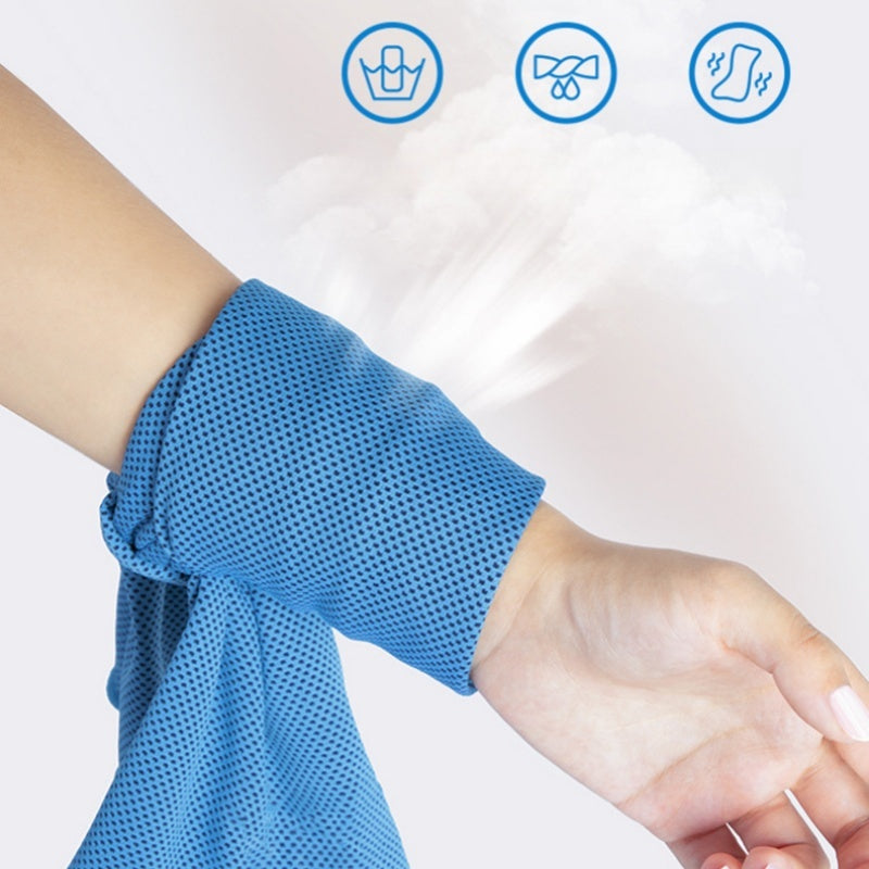 💦Summer Hot Sale - BUY 1 GET 1 FREE!!⚡50K+ SOLD!❄️Cold Sweat Towel You Can Use Anywhere, Anytime! Reusable Soft Absorbent Cooling Portable