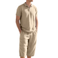 👔 50% OFF 🌿 Casual linen shirt and pants set for men – Lightweight, breathable, and relaxed fit – Perfect for summer, vacation, or the office – Natural, effortless look 👖