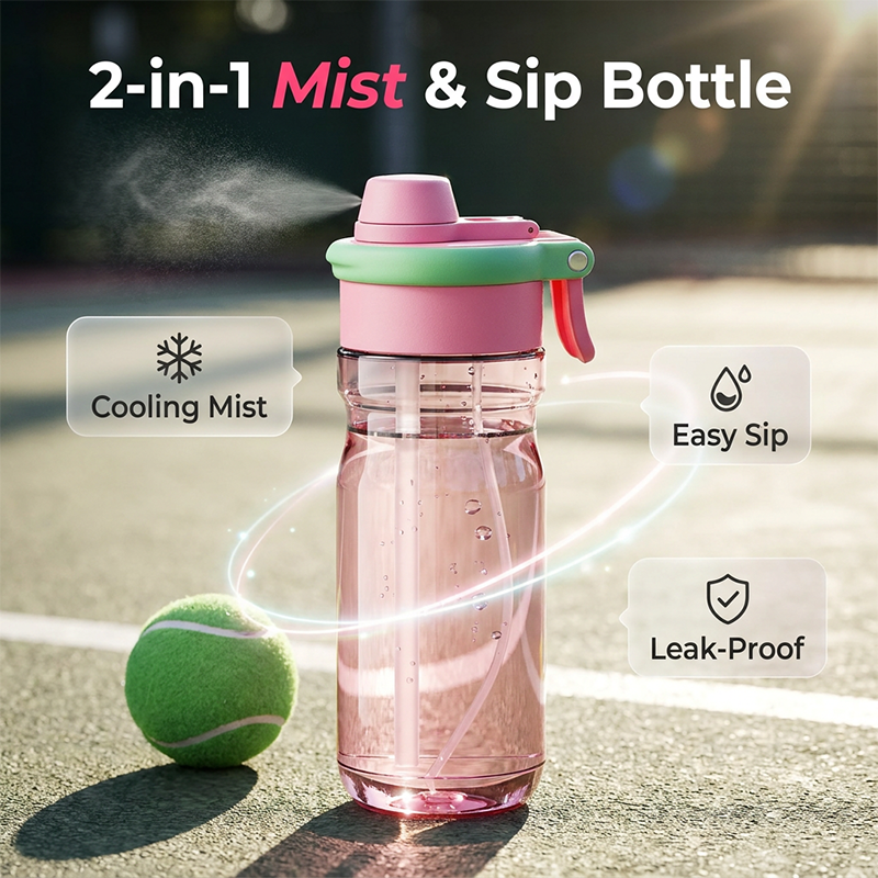 💦50%OFF✨ 2-in-1 Mist & Sip Sports Water Bottle | Instant Cooling Spray + Hydration for Workouts 🌬️ Leak-Proof, BPA-Free, Shatter-Resistant – Perfect for Gym, Tennis & Cycling 🚴