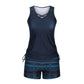 Women's Printed Two-Piece Tankini Swimsuit