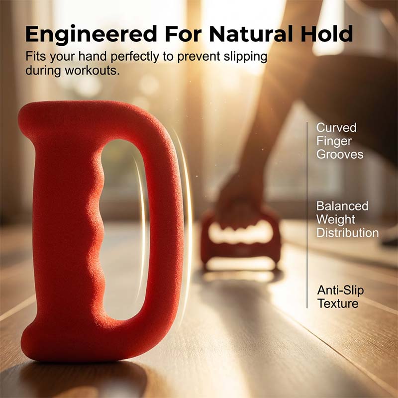 Handheld Fitness Dumbbell for HIIT & Boxing