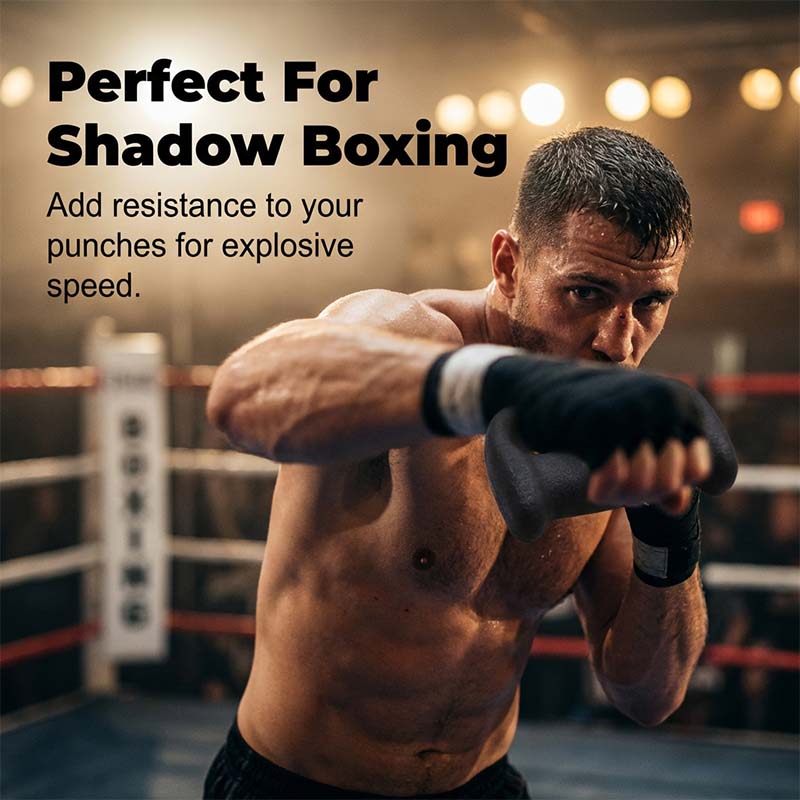 Handheld Fitness Dumbbell for HIIT & Boxing