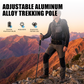 ⚡LAST DAY 40% OFF – Adjustable Hiking Pole | 6160 Aluminum Alloy, Shock-Absorbing, Ergonomic Handle, Collapsible & Portable 🏔️ Perfect for Uphill & Downhill 🥾 🥾