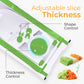 ⚡LAST DAY 50% OFF – Safe Vegetable Slicer |Stainless Steel Blade, Non-Slip 🥔 Perfect Potato Chips, Veggies & More 🔪 Finger Guard for Safety