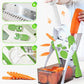 ⚡LAST DAY 50% OFF – Safe Vegetable Slicer |Stainless Steel Blade, Non-Slip 🥔 Perfect Potato Chips, Veggies & More 🔪 Finger Guard for Safety