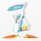 ⚡LAST DAY 50% OFF – Safe Vegetable Slicer |Stainless Steel Blade, Non-Slip 🥔 Perfect Potato Chips, Veggies & More 🔪 Finger Guard for Safety
