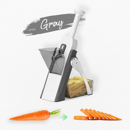 ⚡LAST DAY 50% OFF – Safe Vegetable Slicer |Stainless Steel Blade, Non-Slip 🥔 Perfect Potato Chips, Veggies & More 🔪 Finger Guard for Safety