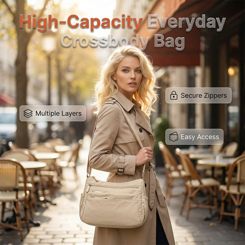 ⚡Flash Sale – Multi-Layer Crossbody Bag