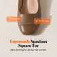 ✨✨LAST DAY 45% OFF – Faux Leather Loafers | Soft, Lightweight, Anti-Slip, Metallic Heel 👞 All-Day Comfort, Easy On 🥿