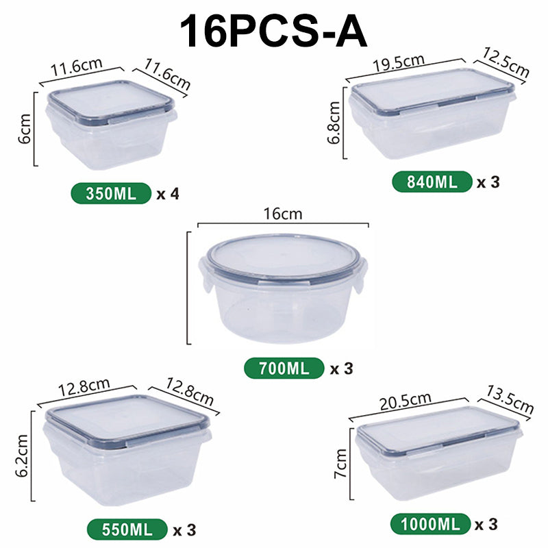 Multi-Size Food Storage Container Set