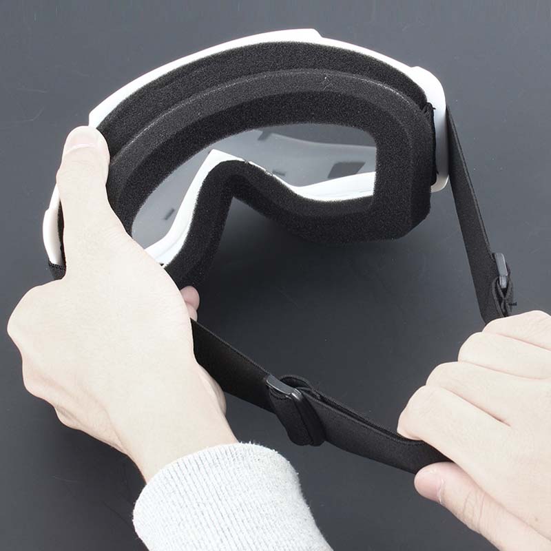 Unisex Motorcycle Goggles with Detachable Face Mask