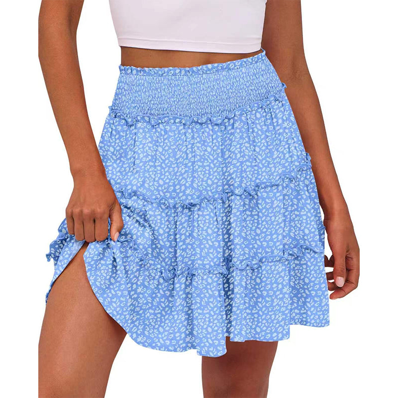 🎉FLASH DEAL 50% OFF – Flowy Tiered Ruffle Skort👗  | Hidden Shorts, Comfy Elastic Waist, Breathable Summer Fabric 🌞 Perfect for Active Days & Brunch Dates 🥂