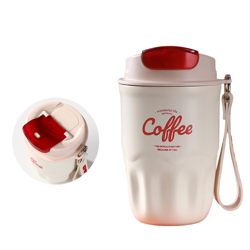 ⚡LAST DAY 40% OFF – 316 Stainless Steel Insulated Tumbler | Double-Wall Vacuum, Hot & Cold for Hours, Leakproof Lid, Carry Strap 🥤☕✨