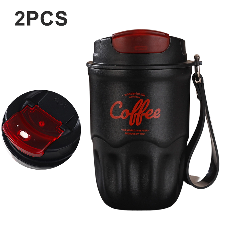 ⚡LAST DAY 40% OFF – 316 Stainless Steel Insulated Tumbler | Double-Wall Vacuum, Hot & Cold for Hours, Leakproof Lid, Carry Strap 🥤☕✨