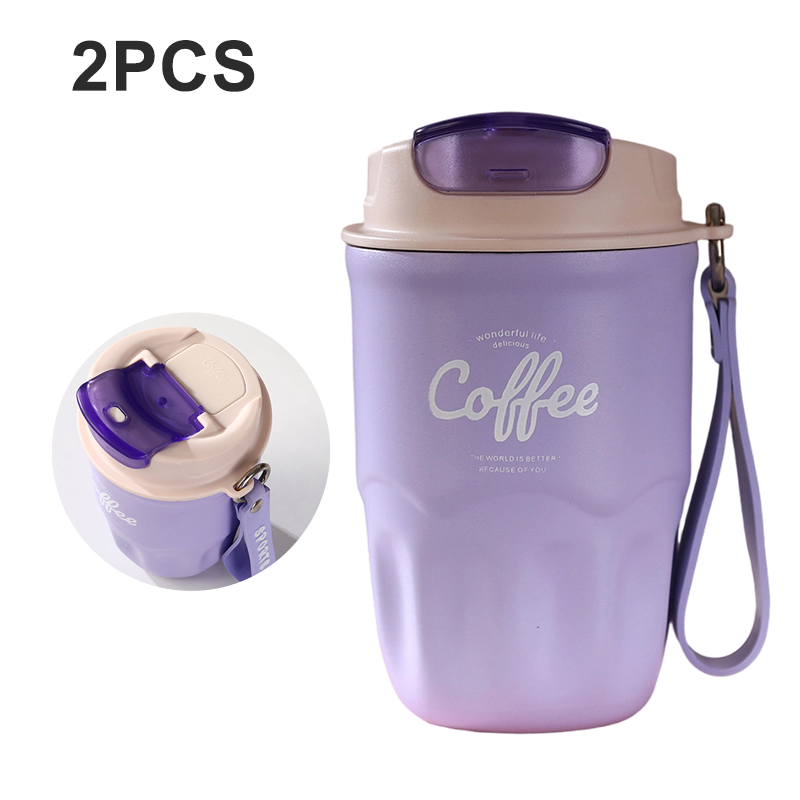 ⚡LAST DAY 40% OFF – 316 Stainless Steel Insulated Tumbler | Double-Wall Vacuum, Hot & Cold for Hours, Leakproof Lid, Carry Strap 🥤☕✨