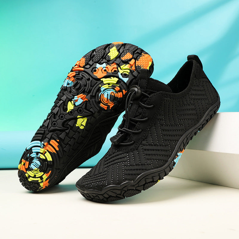 🔥HOT SALE 45% OFF – Quick-Dry Water Shoes for Men & Women | Multi-Directional Grip Outsole, Dynamic Ventilation, Flexible Fit, No-Tie Elastic Laces – Beach, Hike & Kayak Ready 🏖️🚣