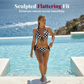 Women's Checkerboard Print Halter Bikini Set