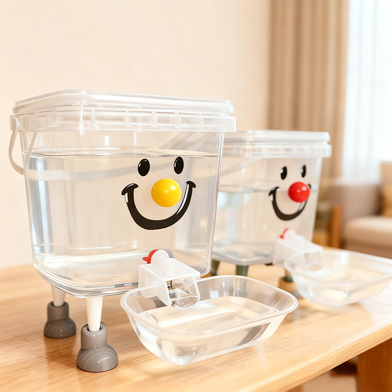 ✨LAST DAY 40% OFF – Cute Gravity Water Bowl 🐾 3L/5L, No Electricity, Transparent, Easy Clean – Adorable & Practical! 💧🐱