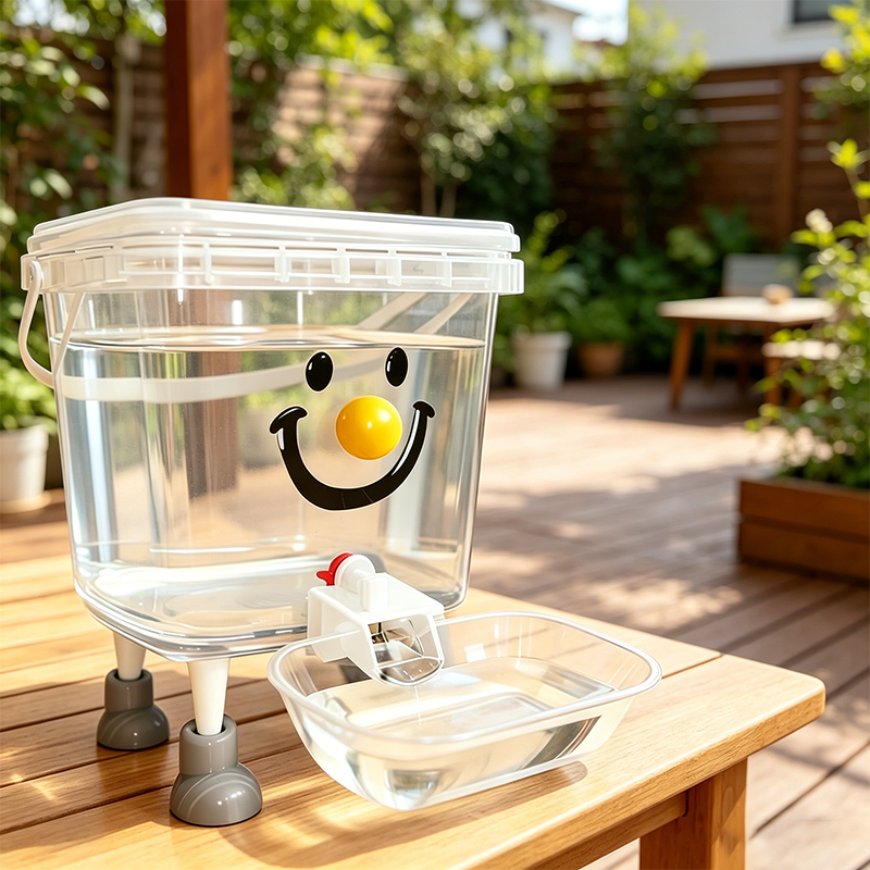 ✨LAST DAY 40% OFF – Cute Gravity Water Bowl 🐾 3L/5L, No Electricity, Transparent, Easy Clean – Adorable & Practical! 💧🐱