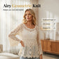 Women's Vintage-Inspired Lace Cover-Up Blouse
