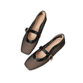 Elegant Breathable Mesh Mary Jane Flats