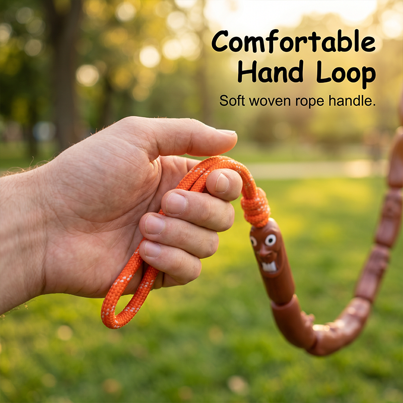 🌭🐶48% OFF! Funny Sausage Dog Leash – Strong Nylon, 360° Swivel Clasp, Soft Handle✨ 🌭🐶
