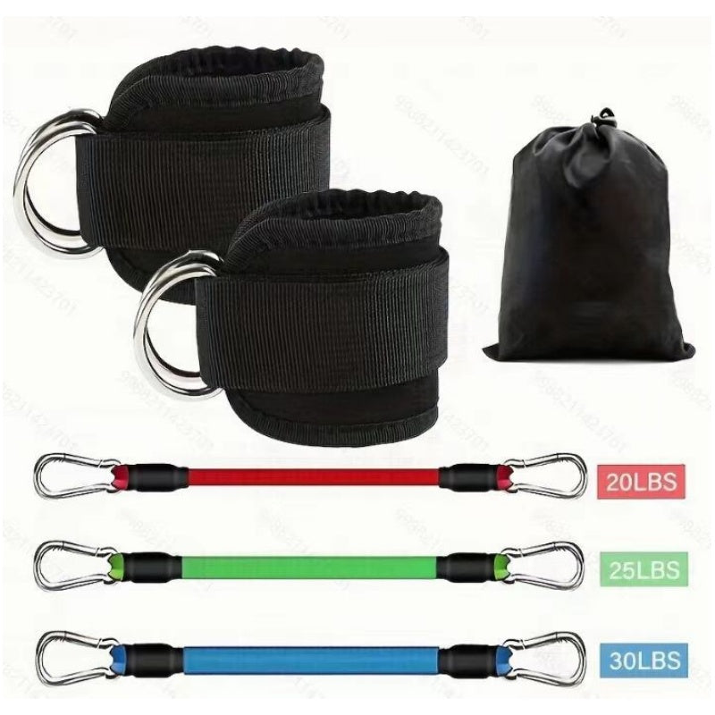 🔥HOT SALE 49% OFF – Ankle Resistance Trainer · 35K+ SOLD! · Adjustable Elasticity, TPE Material, Anti-Snap, Portable for Home & Gym, 5 Vibrant Colors 🏋️