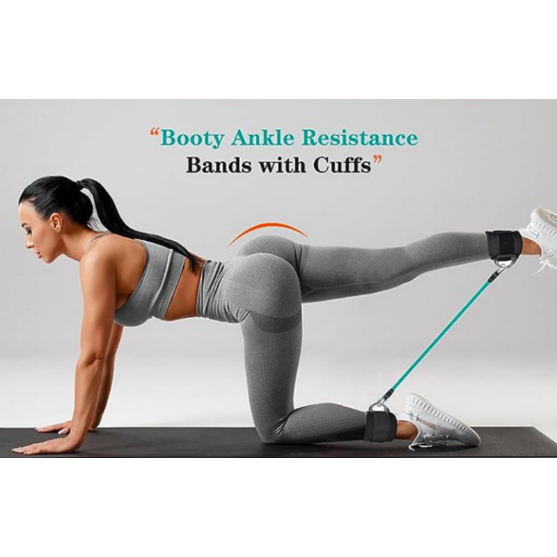 🔥HOT SALE 49% OFF – Ankle Resistance Trainer · 35K+ SOLD! · Adjustable Elasticity, TPE Material, Anti-Snap, Portable for Home & Gym, 5 Vibrant Colors 🏋️