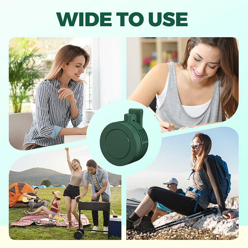 ⚡LAST DAY 50% OFF – Mini Clip-On Fan · 25K+ SOLD! ·🌪️ 3s Instant Cooling, 360° Wide Airflow, 3 Speeds, Ultra-Quiet, Clip to Desk/Bag 💨🔇