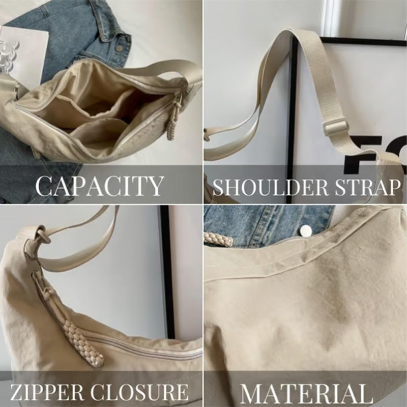 Lightweight Large-Capacity Crossbody Shoulder Bag