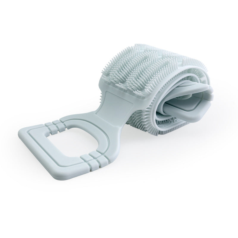 🔥HOT SALE 38% OFF – Silicone Body Scrubber · 50K+ SOLD! · Dual-Sided Exfoliating & Massaging, Split-Handle Control, Ultra-Soft, Ideal for Limited Mobility 🛁