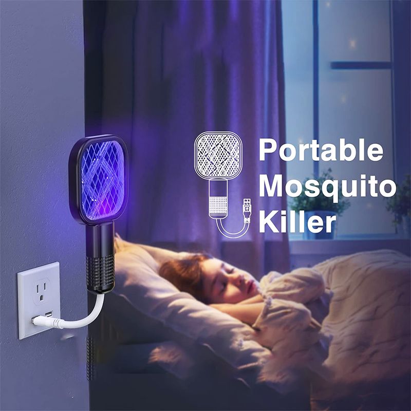 ⚡LAST DAY 50% OFF – Mini USB Mosquito Killer Trap · 15K+ SOLD! · Physical Non-Toxic, Ultra-Quiet, Compact & Portable, Safe for Pets & Kids, USB Powered 🦟🚫💡