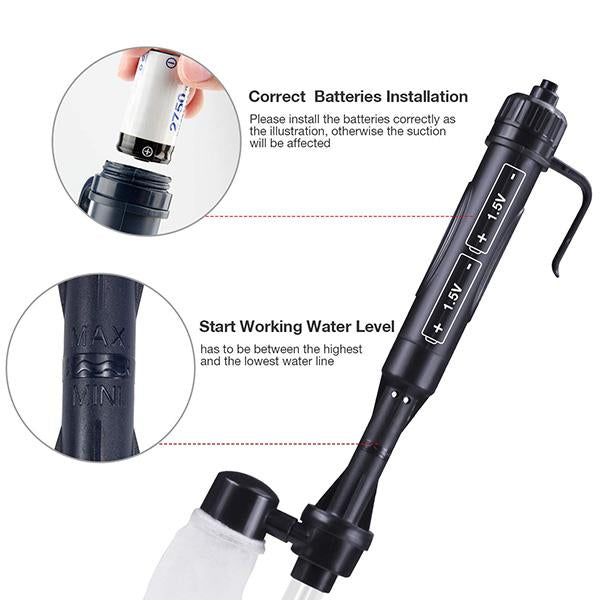 🐟Electric Aquarium Gravel Cleaner