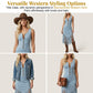 ⚡🤠Summer Sale 70% OFF – Retro Fringe Cowgirl Dress👗