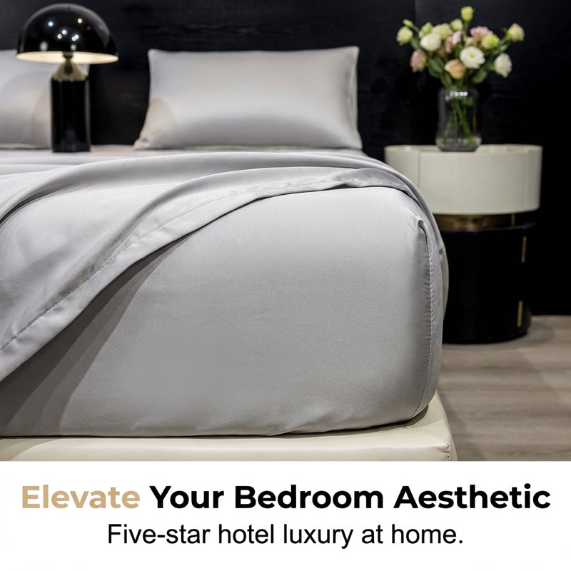 Premium Cooling Fitted Sheet Set