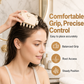 Wireless Heated Root Lift Clip, Salon Crown Volume for Fine Hair, 3-Step Styling, Compact Travel Design, Gentle Heat, Polished Finish