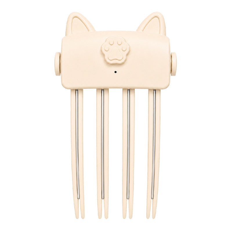 Wireless Heated Root Lift Clip, Salon Crown Volume for Fine Hair, 3-Step Styling, Compact Travel Design, Gentle Heat, Polished Finish